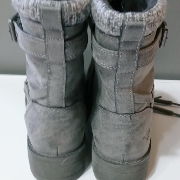 Rocket Dog Thunder Women's Gray Lace-up Boots Size 9 - Picture 8 of 9